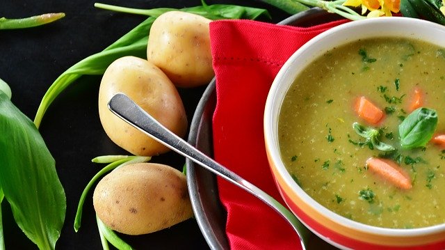 Wärmende Kartoffelsuppe