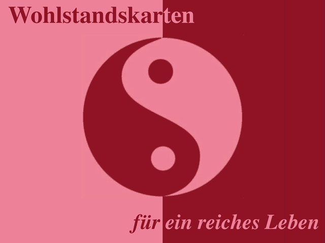 Wohlstandskarten für ein reiches Leben