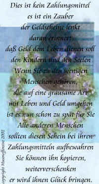 Wie sagt man den Geldflüssen, wo sie hingehen sollen?